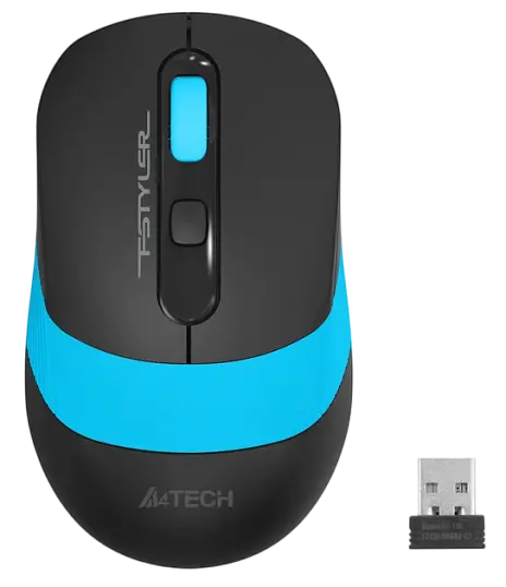 Миша бездротова A4Tech FG10S Blue/Black - фото 2