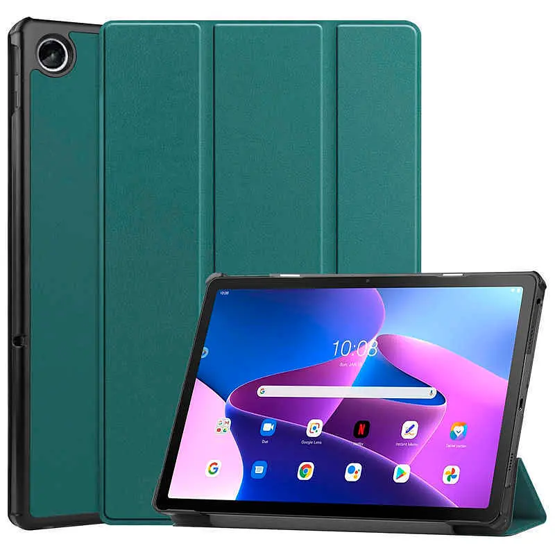 Чохол-книжка BeCover Smart Case для Lenovo Tab M10 Plus TB-125F (3rd Gen) Dark Green (708303) [77346] - фото 7
