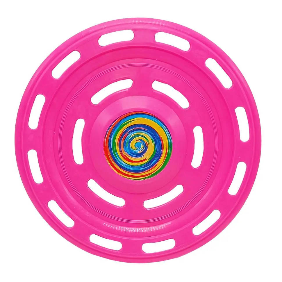 Тарілка літаюча MToys 22 см Рожевий