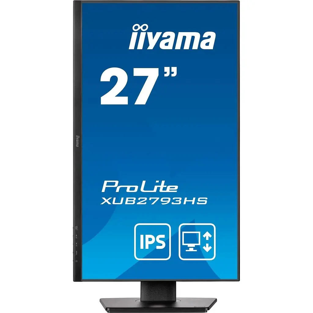 Монітор 27" Iiyama XUB2793HS-B7 FHD IPS 100Hz (XUB2793HS-B7) - фото 4