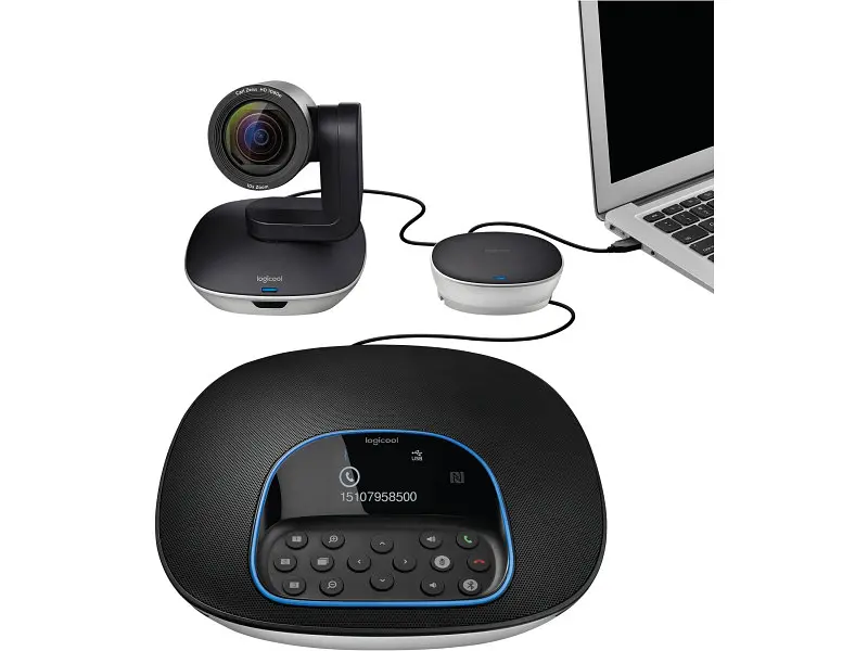 Система відеоконференцзв'язку Logitech Group Video Conferencing System (960-001057) - фото 2