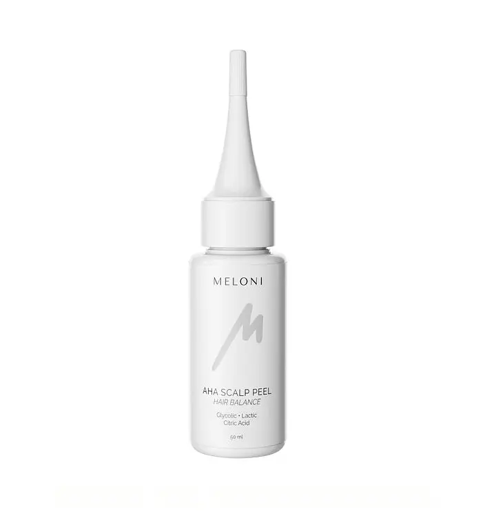 Пілінг для шкіри голови з AHA кислотами AHA SCALP PEEL HAIR BALANCE MELONI 50 мл