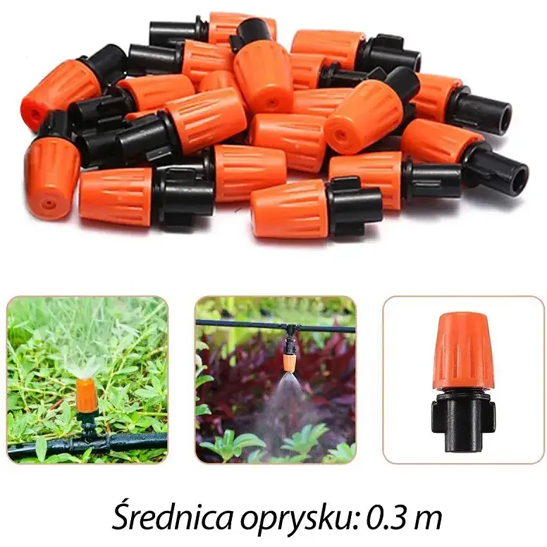 Комплект для орошения растений и полива Bass Polska 8103, 20 м - фото 9