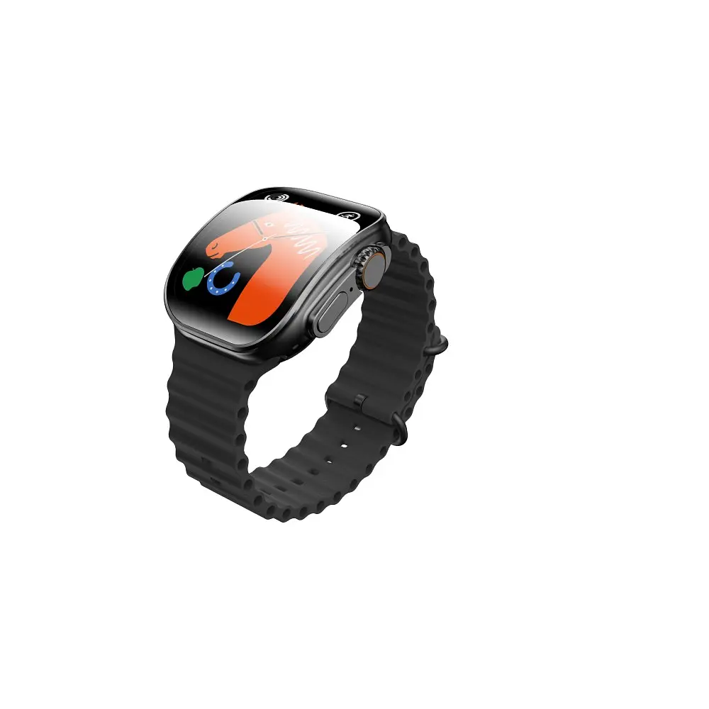 Смарт-годинник W&amp;O X10 Ultra 3 49mm. 300 mAh. IP67 Black - фото 7