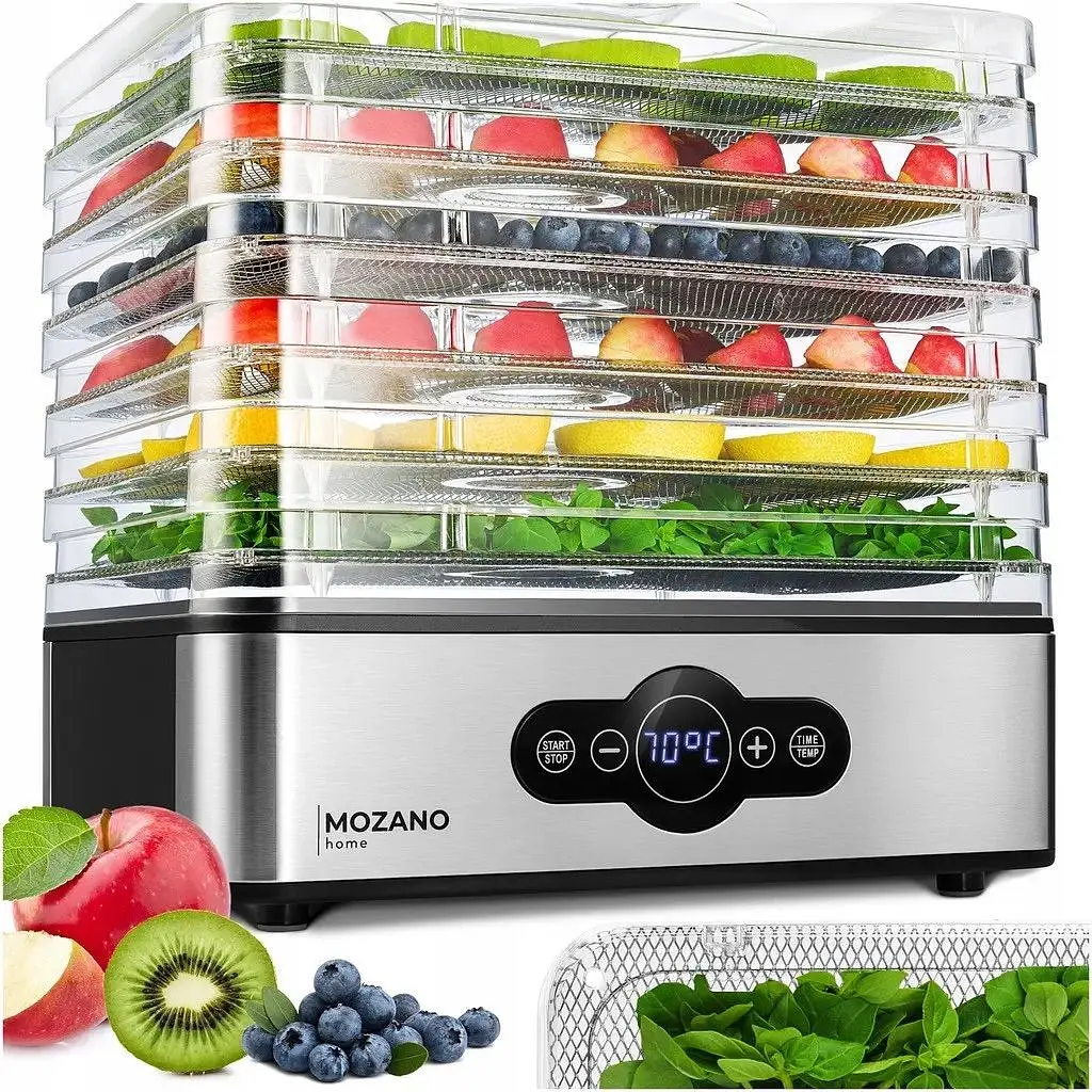 Сушилка для овощей, фруктов и грибов Mozano 400 Вт дегидрататор - фото 10