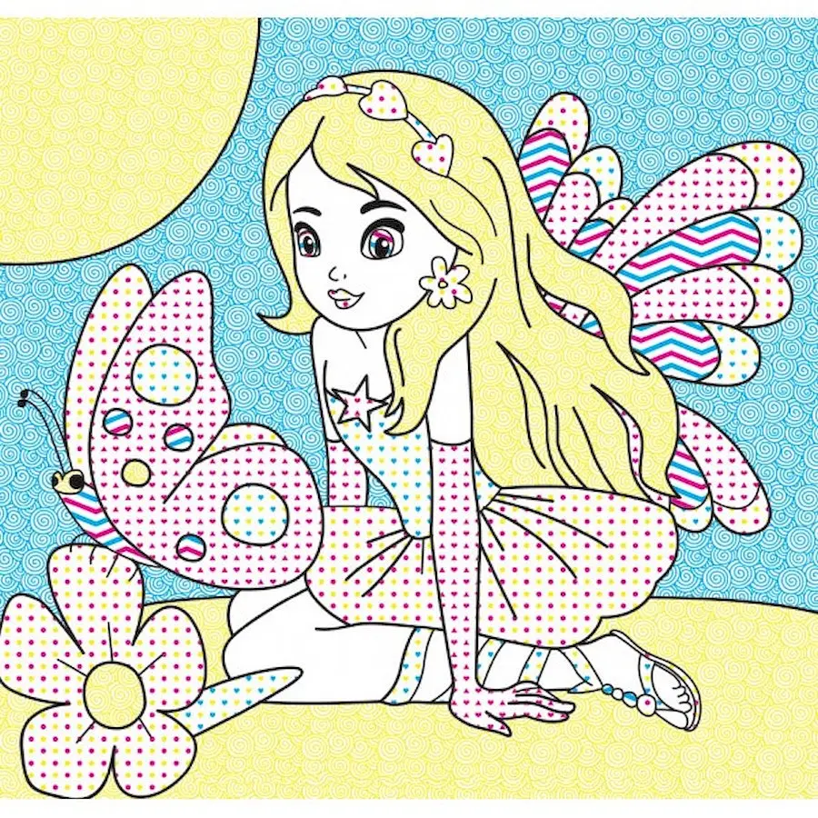 Водні розмальовки Чарівна розмальовка У країні фей 757180, 4 малюнки - фото 5