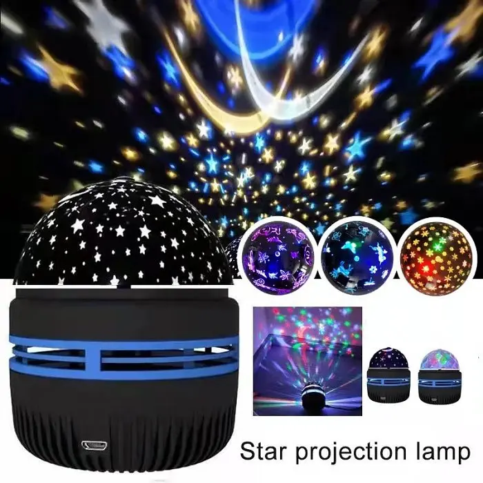Ночник проектор зоряного неба USB диско лампа Led Mini Magic Ball - фото 2