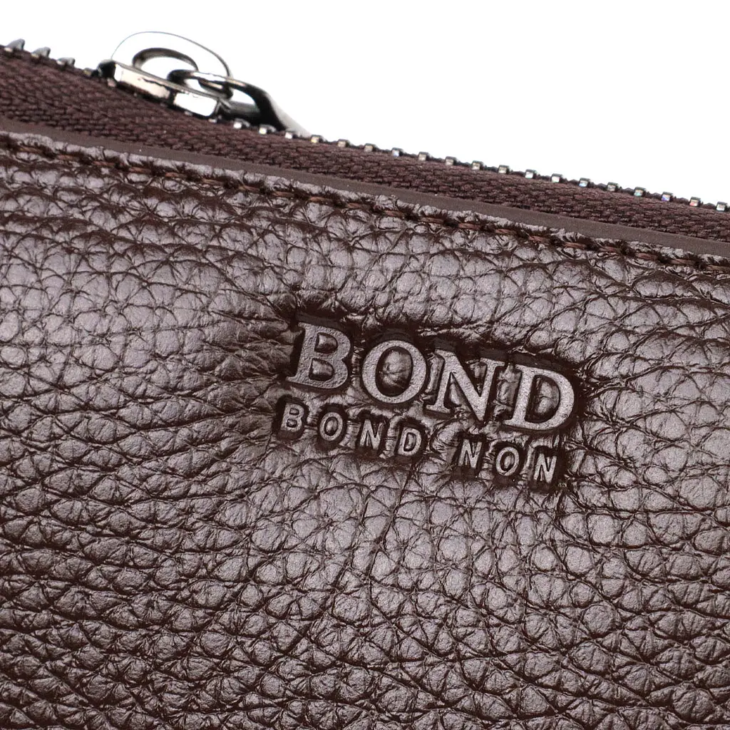 Кожаная мужская сумка Bond 19,5х10х4 см sum0023562 - фото 3