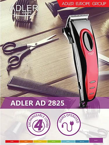 Машинка для стриження волосся Adler AD 2825 - фото 8