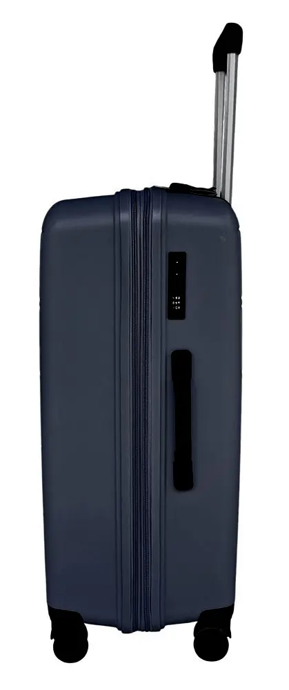 Валіза велика Carbon 65903 поліпропілен 75х50х32 см 100+13 л Сірий - фото 5
