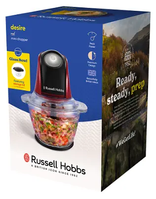 Подрібнювач Russell Hobbs 27130-56 Desire Mini Chopper (7030815) - фото 6