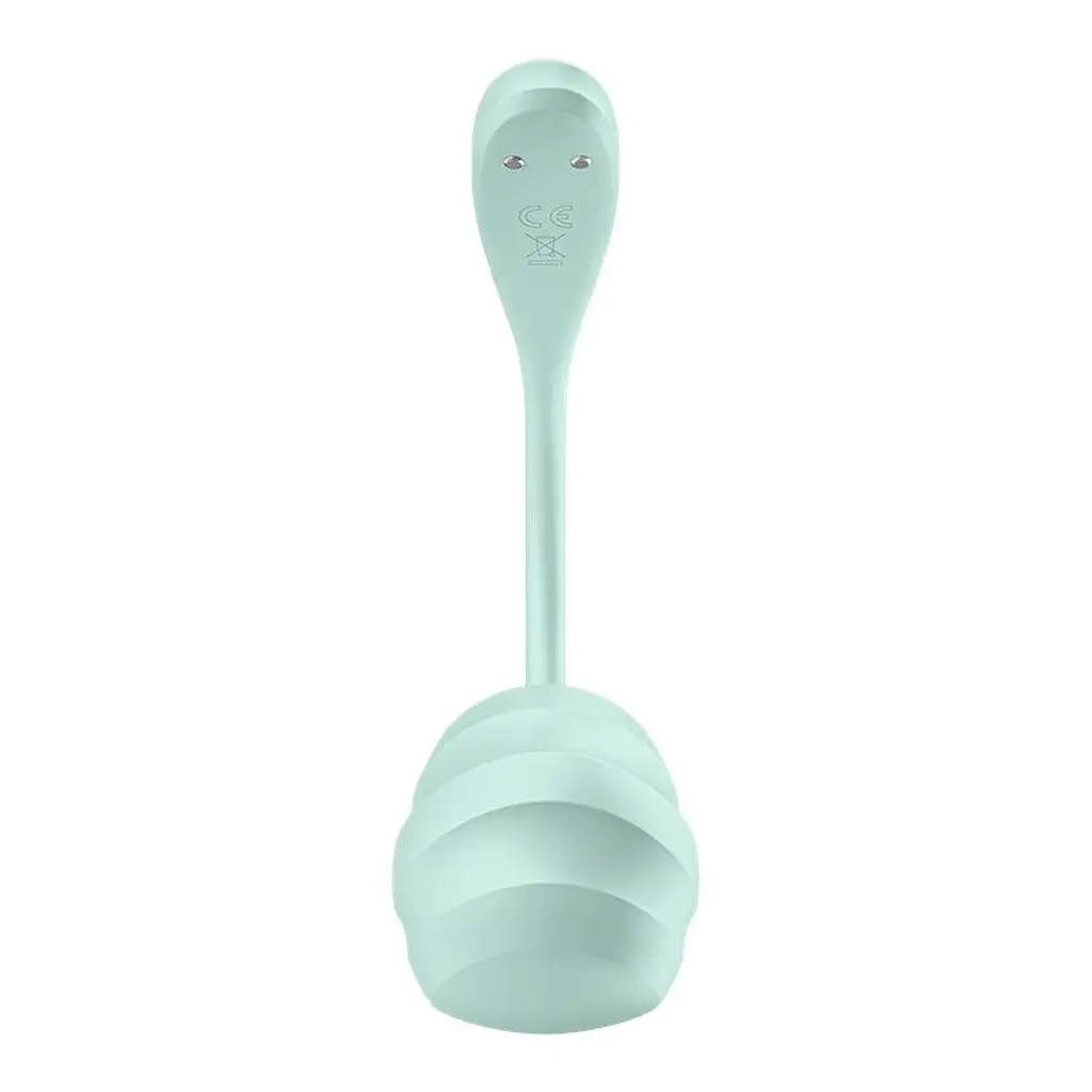 Віброяйце Satisfyer Smooth Petal м'ятний - фото 5