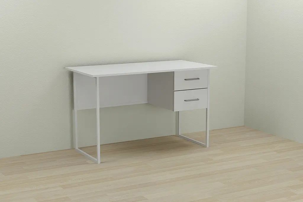 Компьютерный стол Ferrum-decor Таккота 75x120x60 белый ДСП Белый 16мм (FRD-102088) - фото 4