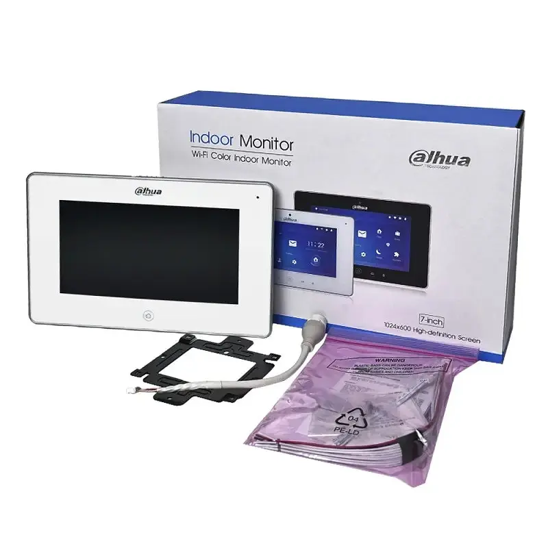 IP-відеодомофон Dahua DHI-VTH5221DW-S2 Білий - фото 5