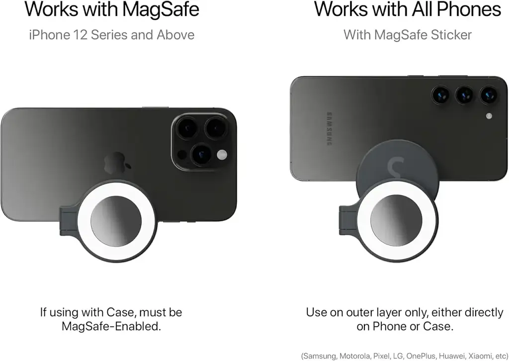 ShiftCam SnapGrip тримач камери для мобільного телефона з бездротовою кнопкою спуску затвора магнітне - фото 3