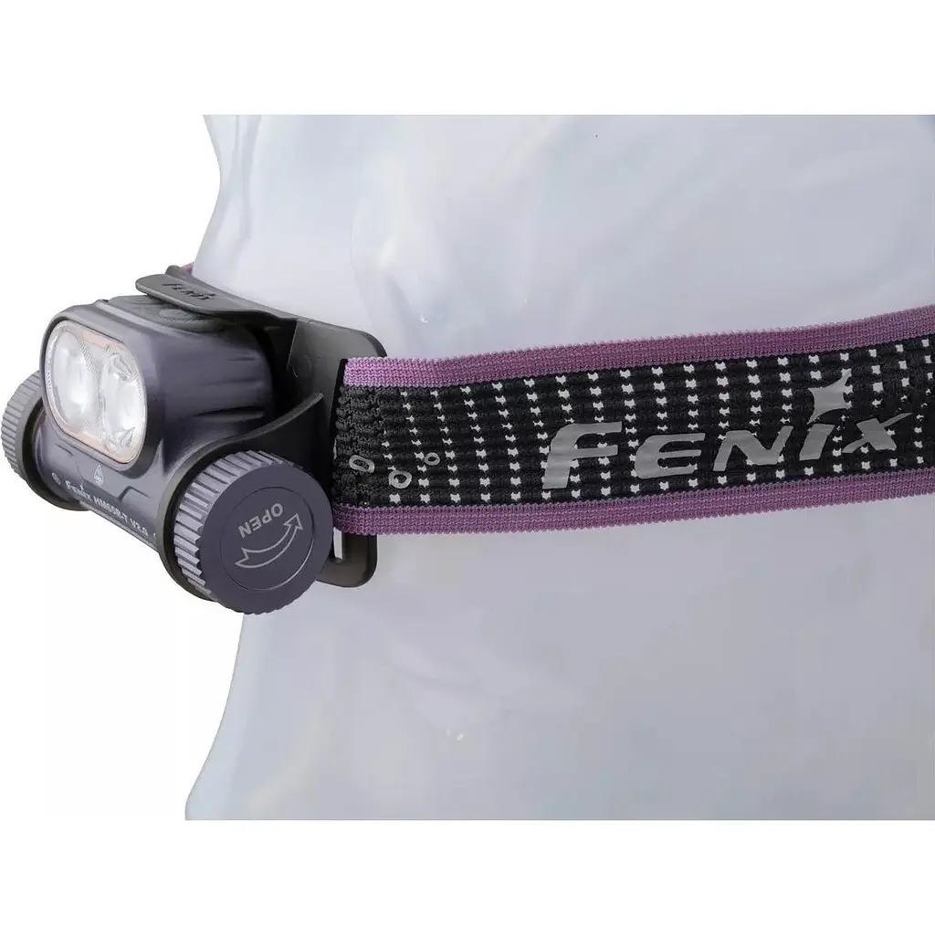 Фонарь налобный Fenix HM65R-T V2.0 Dark Purple [HM65RTV20DP] [139771] - фото 5