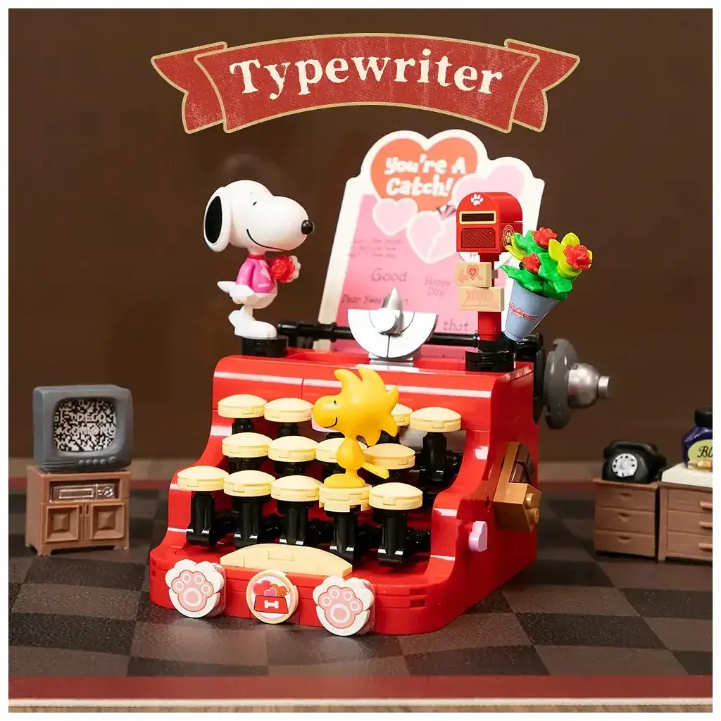 Конструктор Pantasy Snoopy Друкарська машинка (86913) - фото 2