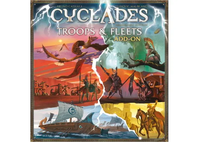 Аксесуар Geekach Games Кіклади. Легендарне видання Загони і флот Cyclades Troops & Fleets укр. (GKCH229tf) - фото 2