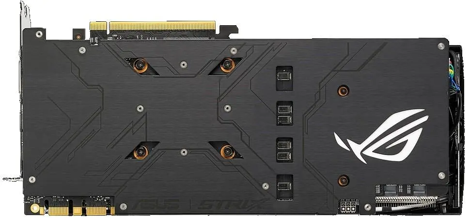 Видеокарта ASUS GTX 1080Ti 11Gb Strix OC (ROG-STRIX-GTX1080TI-O11G-GAMING) (GDDR5X, 352 bit, PCI-E 3.0 x16) Б/у - фото 7