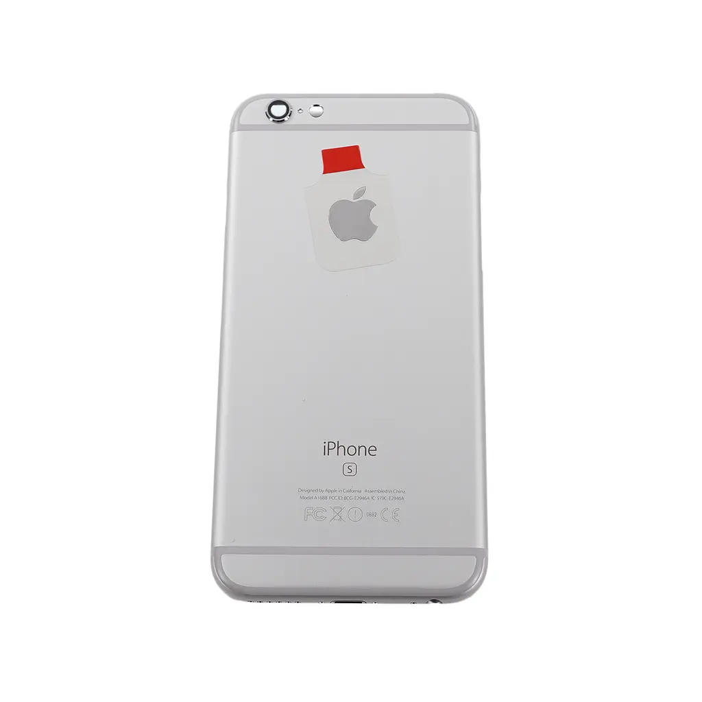 Задня кришка для Apple iPhone 6S сріблястий - фото 2