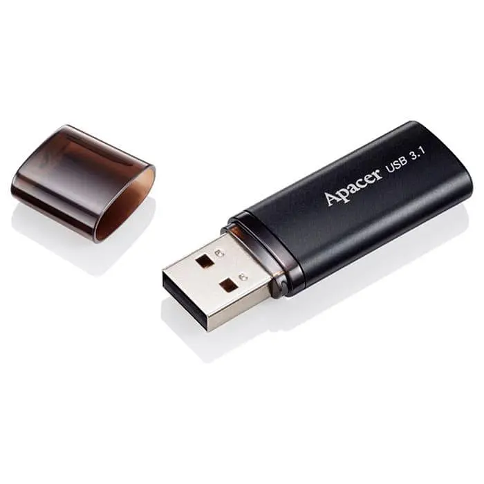 Флеш-накопичувач Apacer USB 3.1 AH25B 32Gb Black (AP32GAH25BB-1) - фото 3