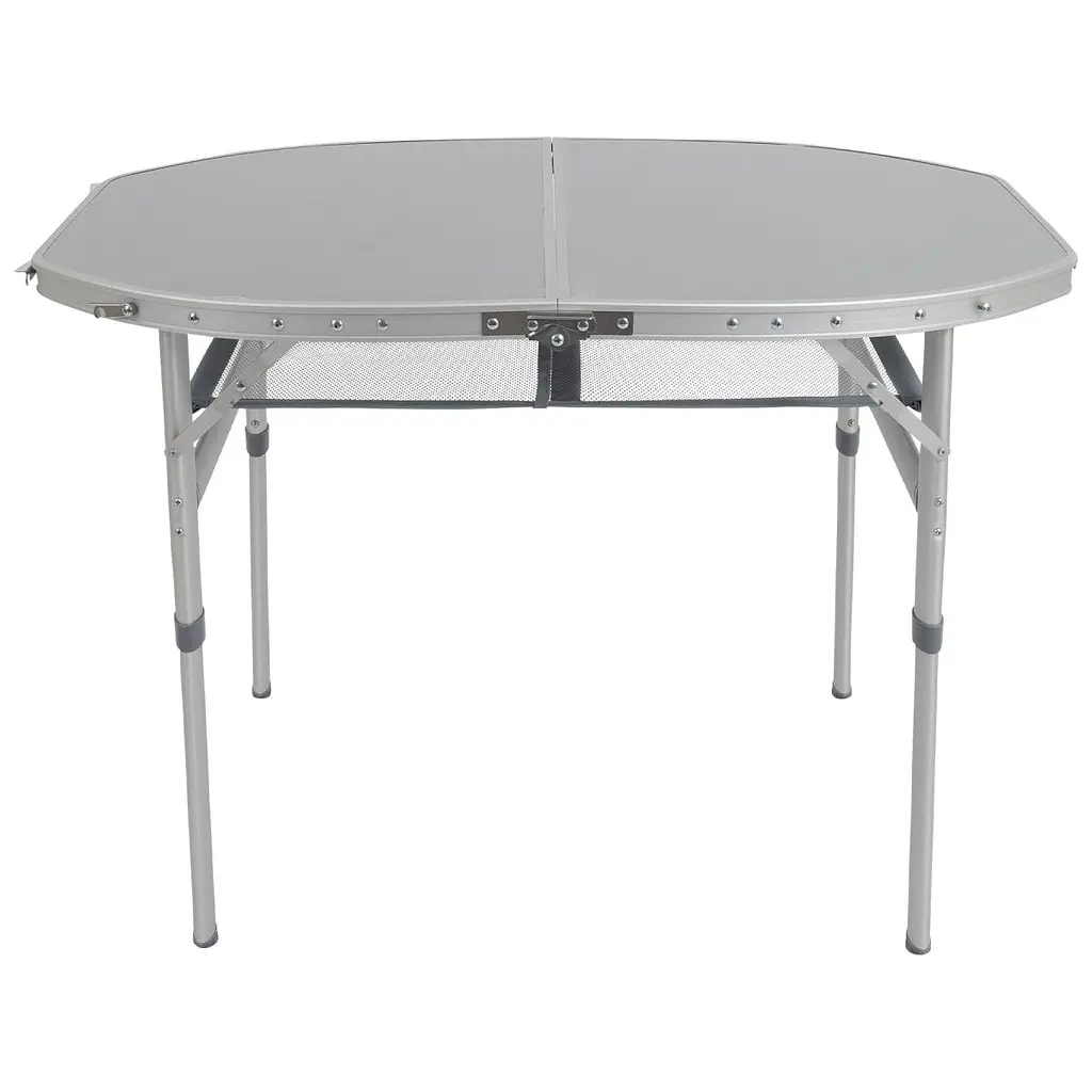 Стіл Bo-Camp Premium Oval 100x70 cm Grey (1404424) - фото 2