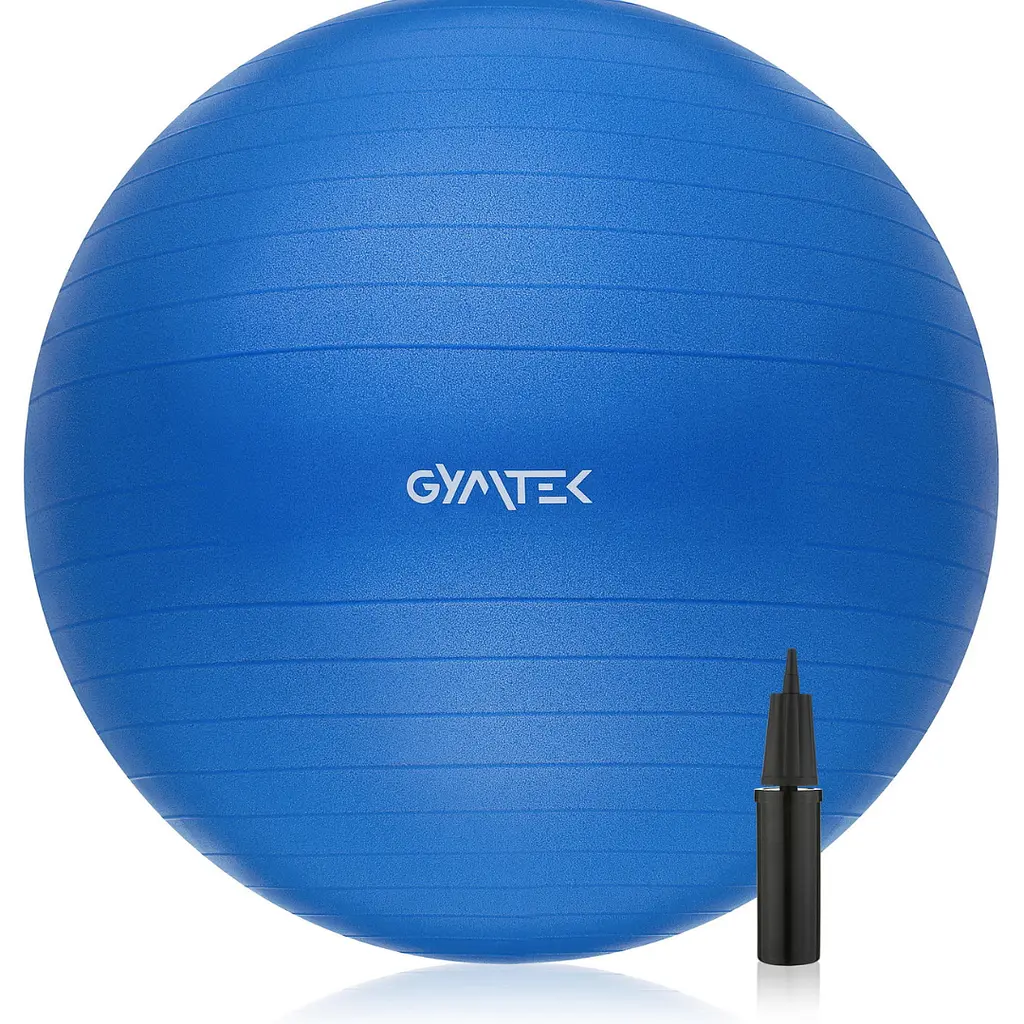 Фітбол Gymtek 65см синій + насос - фото 3