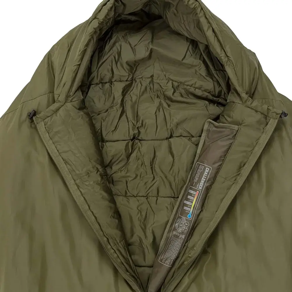 Спальний мішок Highlander Challenger 400 Olive Green - фото 4