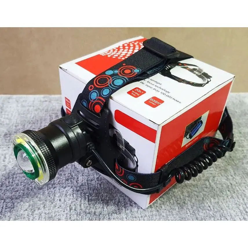 Ліхтар на голову Head Headlamp 1006 акумуляторний на 4 режими роботи - фото 5