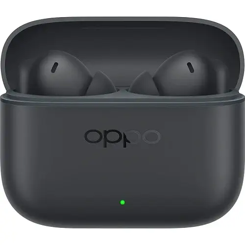 Навушники бездротові OPPO Enco Buds 3 Pro, Graphite Grey, Bluetooth, мікрофон, 16 Ом, 114 дБ, акумулятор 58 mAh (навушники) / 560 mAh (кейс), IP55, радіус дії до 10 м, час роботы до 54 год (ETEK1 GREY) - фото 2