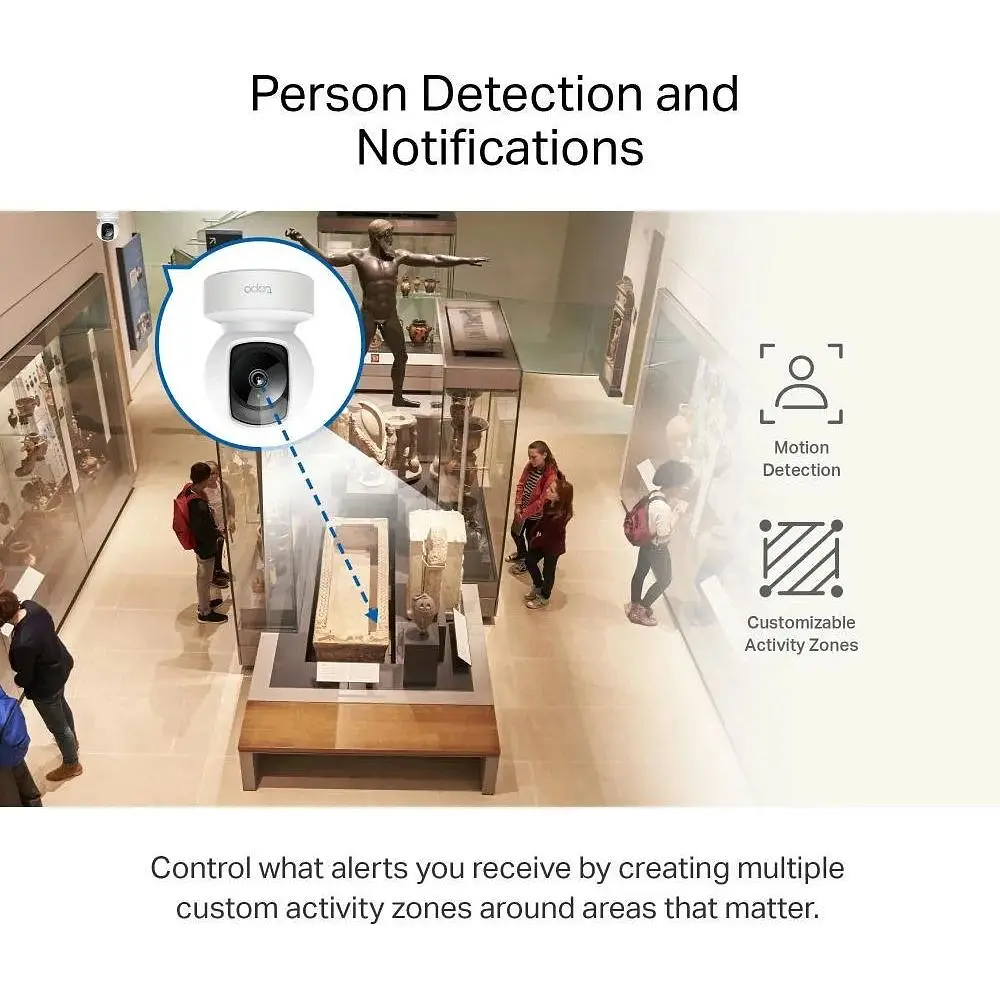 IP-камера TP-Link Tapo C212 3MP N300 microSD motion detection - фото 2