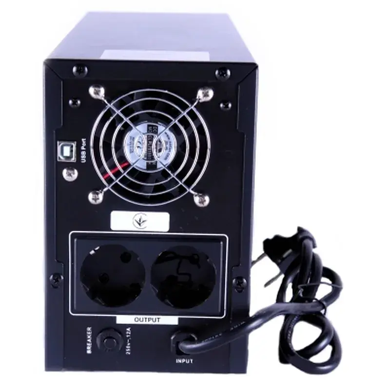 Пристрій безперебійного живлення SVC SL-1.5KS-LCD 1500VA (SL-1.5KS-LCD) - фото 3