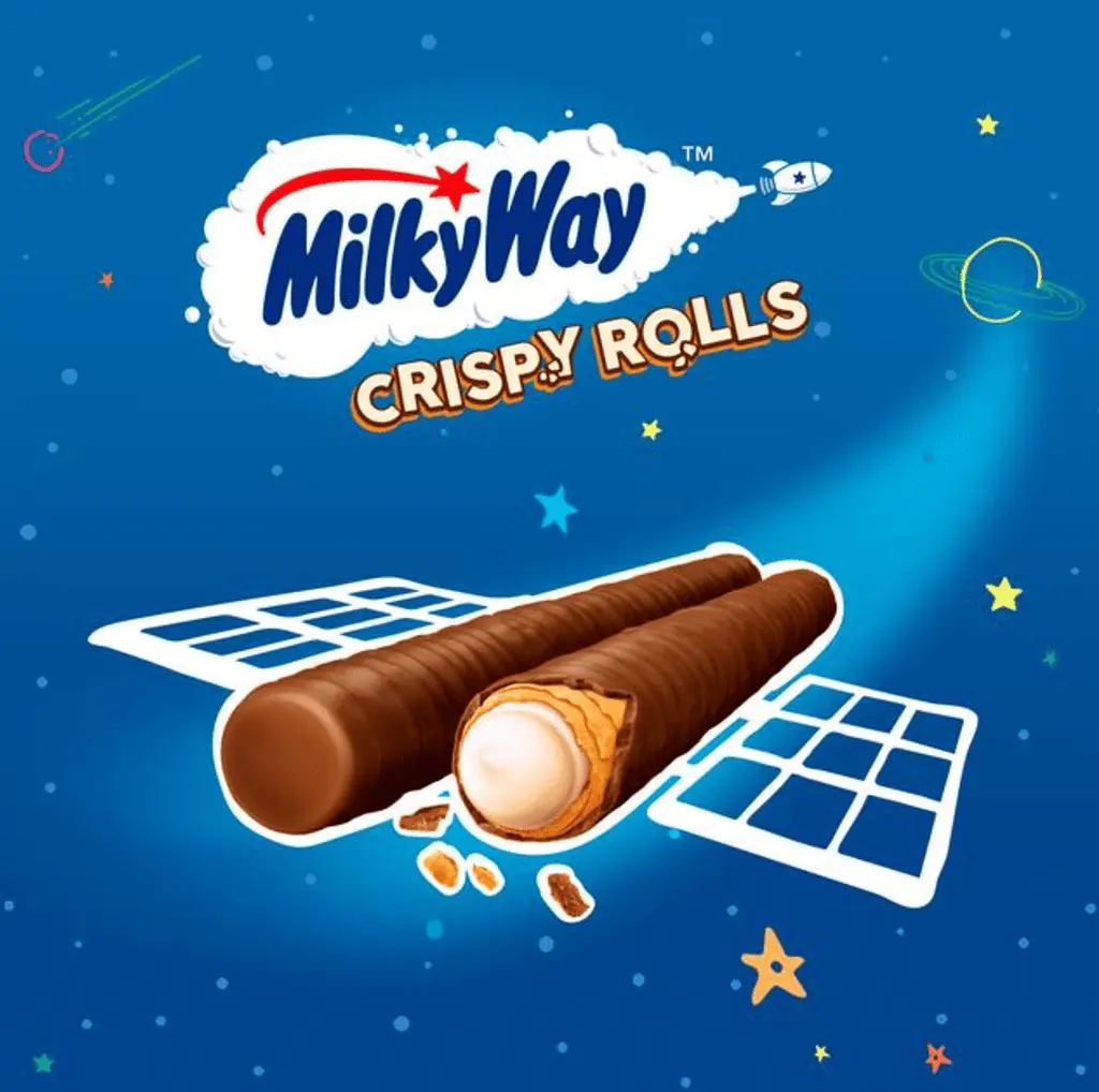Вафельні трубочки Milky Way Crispy Rolls 5 шт х 22.5 г - фото 4