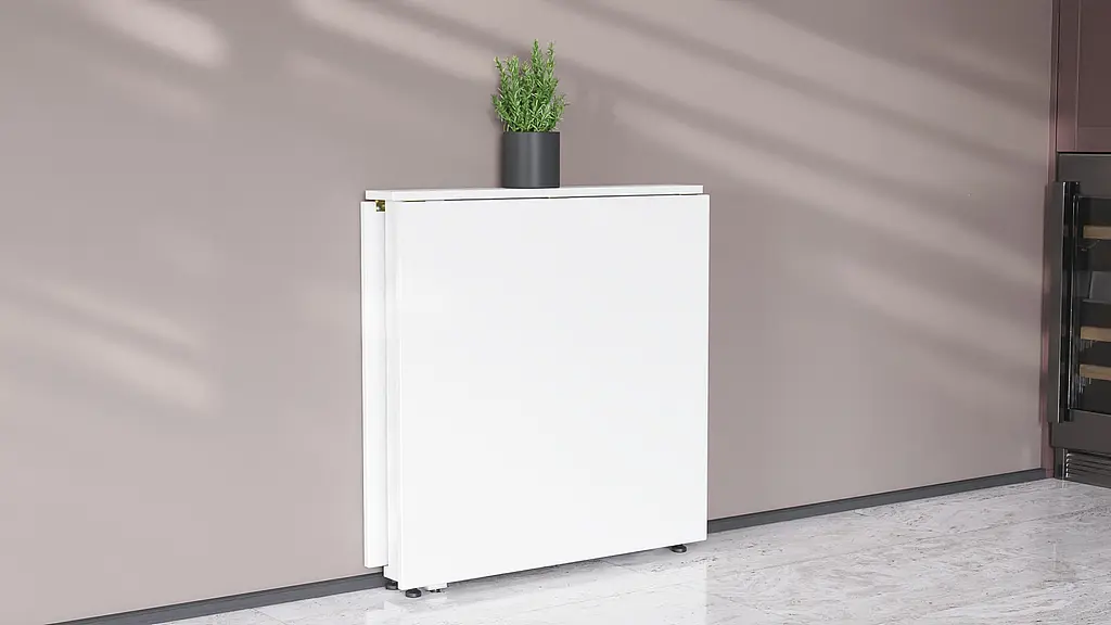 Стол-книга трансформер Орион 2 Ferrum-decor 750x1520x730 Белый металл ДСП Белое 16 мм (FRD-104590) - фото 10