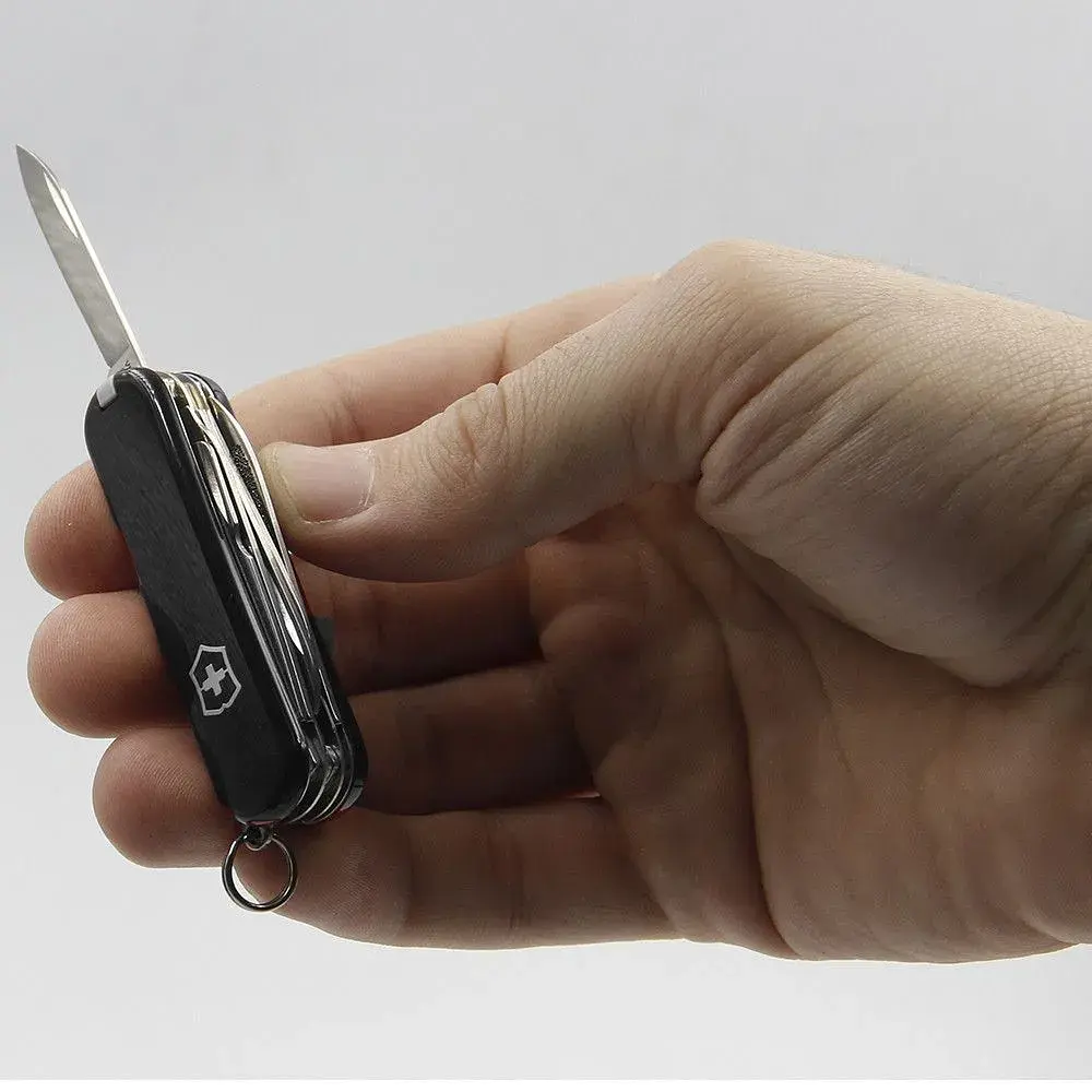 Ніж Victorinox Minichamp 58 мм Чорний (0.6385.3) - фото 3