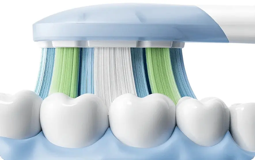 Насадки стандартні (Clean) набір 3 штуки для зубної щітки Xiaomi Oscillation Electric Toothbrush Replacement Heads (BHR9817TY) - фото 5