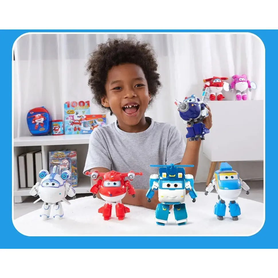 Игровая фигурка-трансформер Super Wings Transforming Shine EU770239 - фото 7