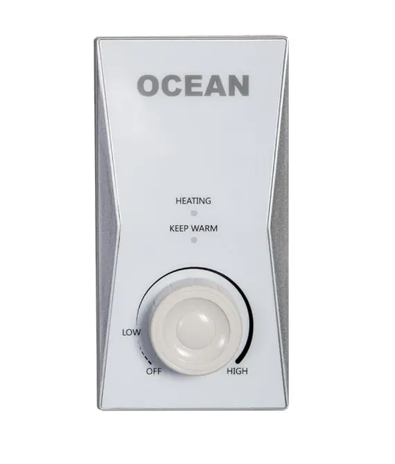 Водонагрівач Ocean FLAT BASIC 100 Л, 2 кВт, сухий, вертикальний, прямокутний, білий (RZB100M ET+DT) - фото 9