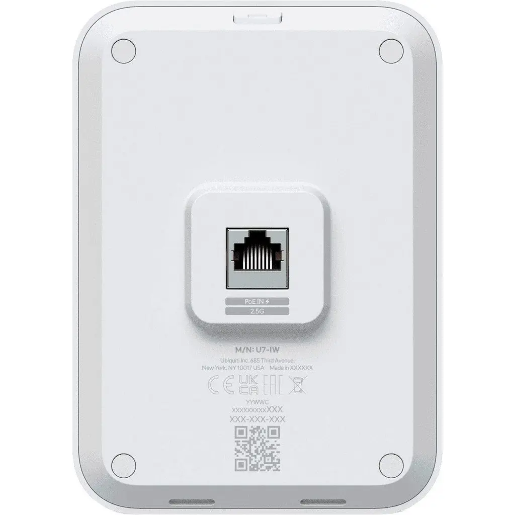 Точка доступу Ubiquiti UniFi U7 In-Wall (U7-IW) [144694] - фото 4