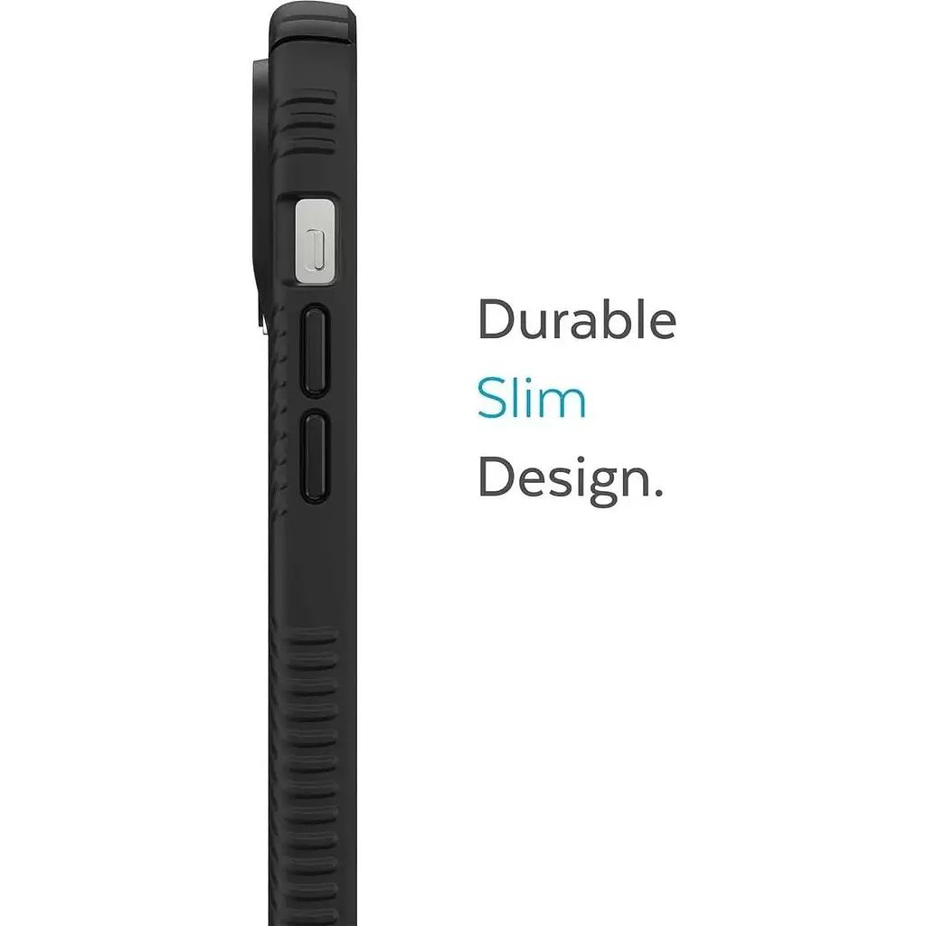 Оригинальний противоударный чехол Speck Presidio2 Grip MagSafe для iPhone 15 Pro (6.1") Black 150563-3205 - фото 9