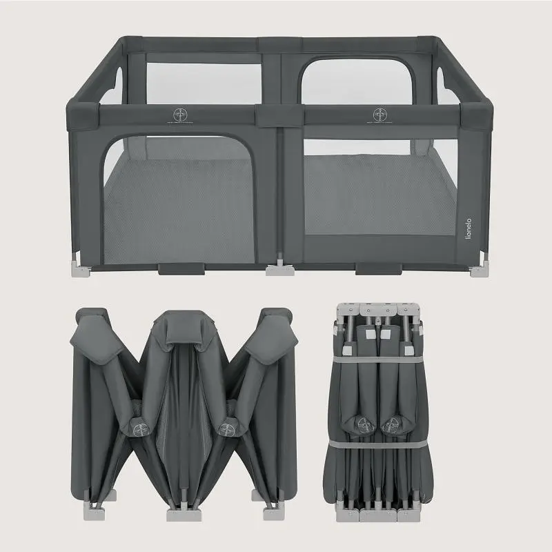 Манеж Lionelo Florence Easy Fold Grey Graphite (LO-FLORENCE EASY FOLD GREY GRAPHITE) - фото 4