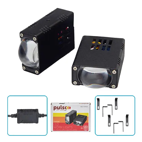 Фари робочого світла WLP-ZW50 SPOT/STROBE/POSITION LIGHT (40*20*70)/10-60V/2*30W/3000K/4300K/6000K