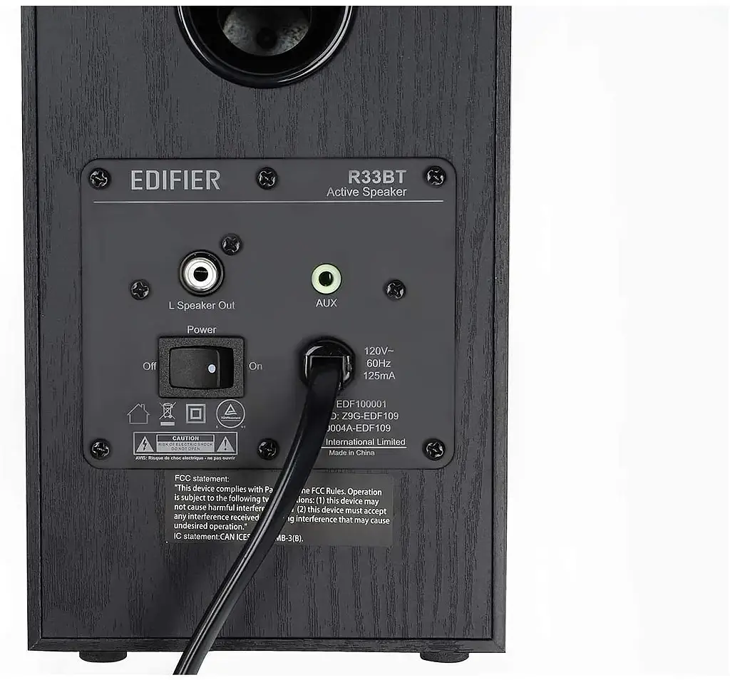 Акустична система Edifier R33BT Black 2.0 Bluetooth 10 Вт (R33BTBlack) - фото 4