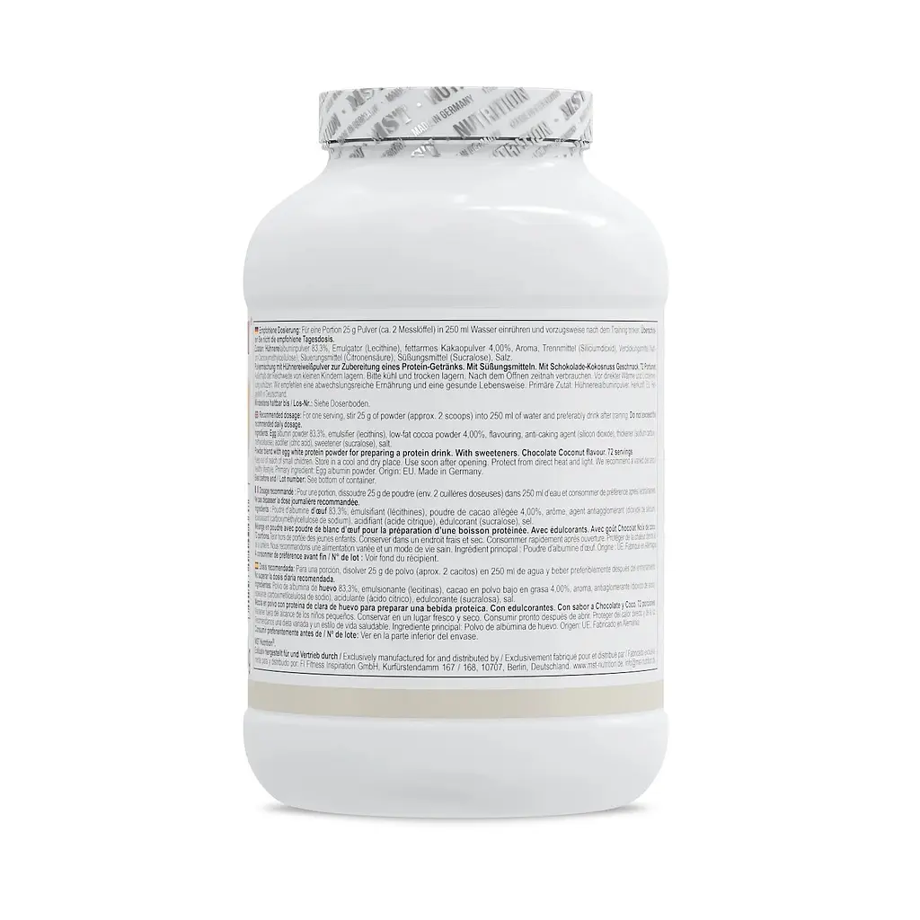 Протеїн MST Nutrition Best Egg Protein, 1.8 кг - Шоколад-кокос - фото 3