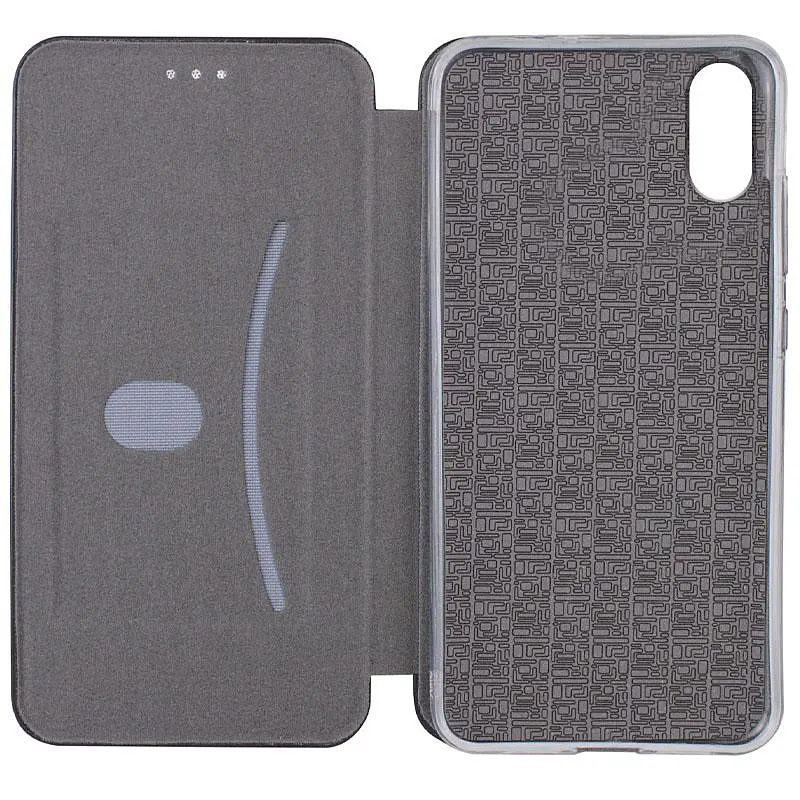 Кожаный чехол-книжка Classy для Apple iPhone X / XS (5.8) Черный - фото 3