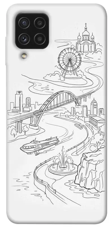 TPU чохол Demsky Dnipro spirit для Samsung Galaxy A22 4G
