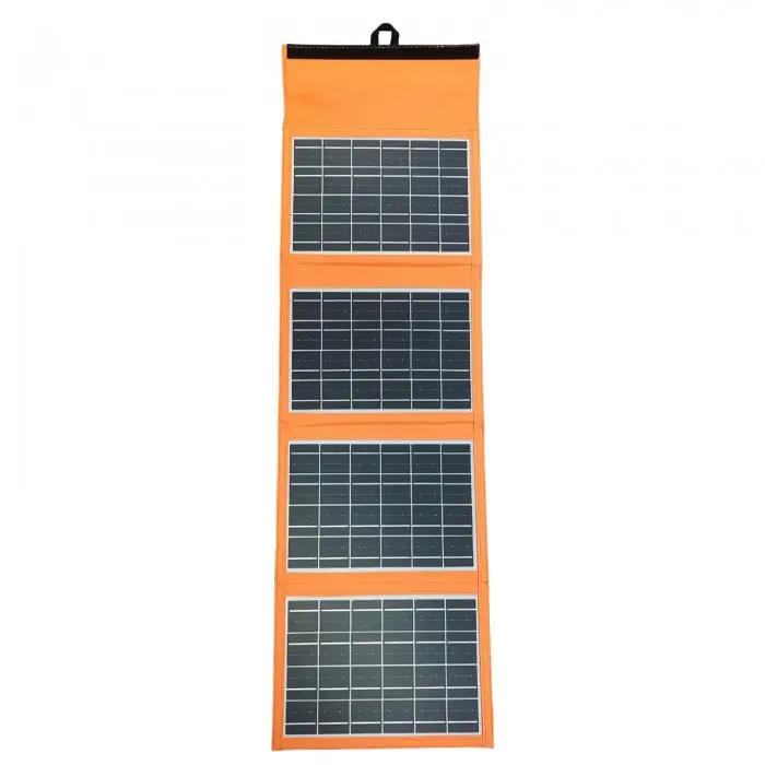 Солнечная панель трансформер зарядка от солнца фотоэлектрическая Solar Panel на 2 USB GDTimes GD-ZD0620 20Вт - фото 2