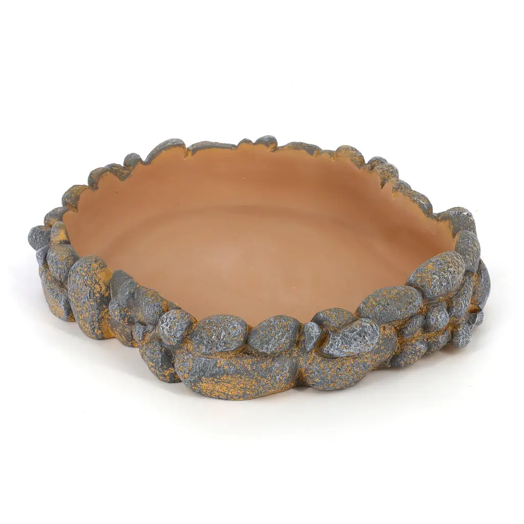 Поїлка для рептилій Hobby Drinking bowl Pebbles M 21x16x3,5см (36401) - фото 4