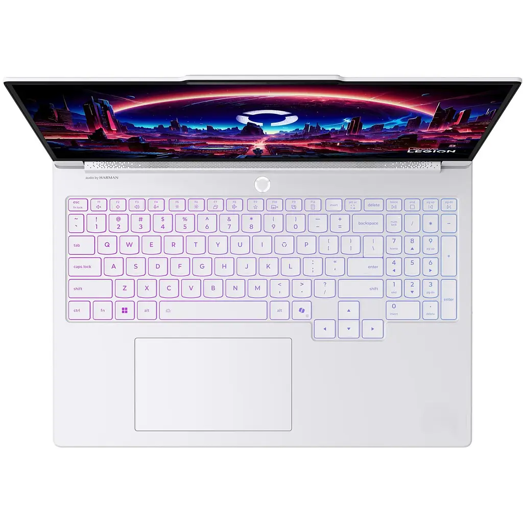 Ноутбук Lenovo Legion 7 16AGP11 (16 WQXGA OLED 240 Hz, Ryzen 9 AI HX 470, 32 GB, 1 TB, RTX 5060, W11H) Glacier White - фото 4