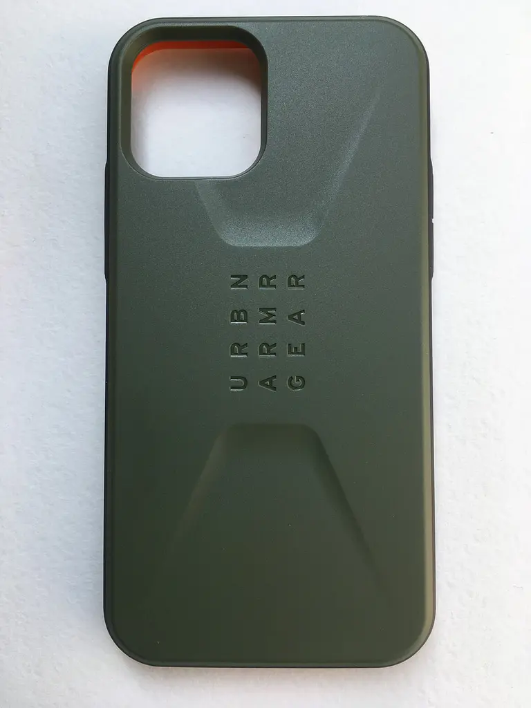 Чохол протиударний UAG Civilian 11235D117272 (Original) для iPhone 12/12 Pro (6.1") Olive Drab - фото 9